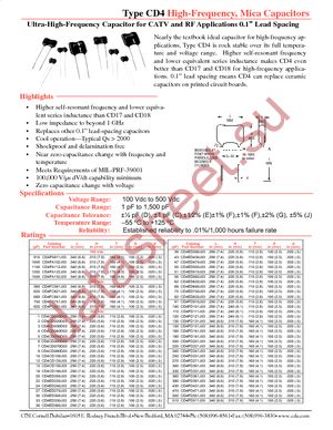 CD4CD010JO3 datasheet  